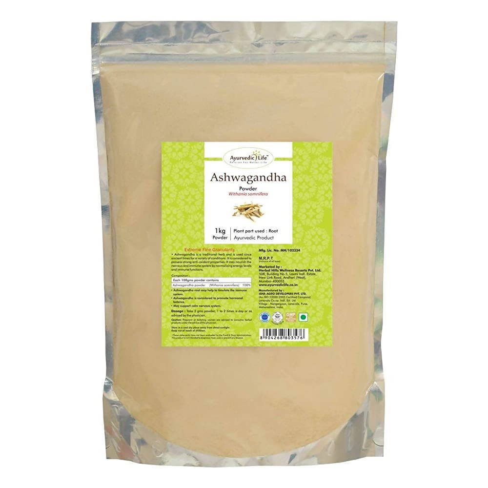 Ayurvedic Life Ashwagandha Powder | Grocsy