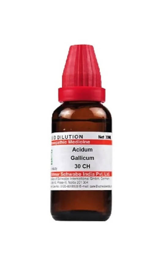 Dr. Willmar Schwabe India Acidum Gallicum Dilution | Grocsy