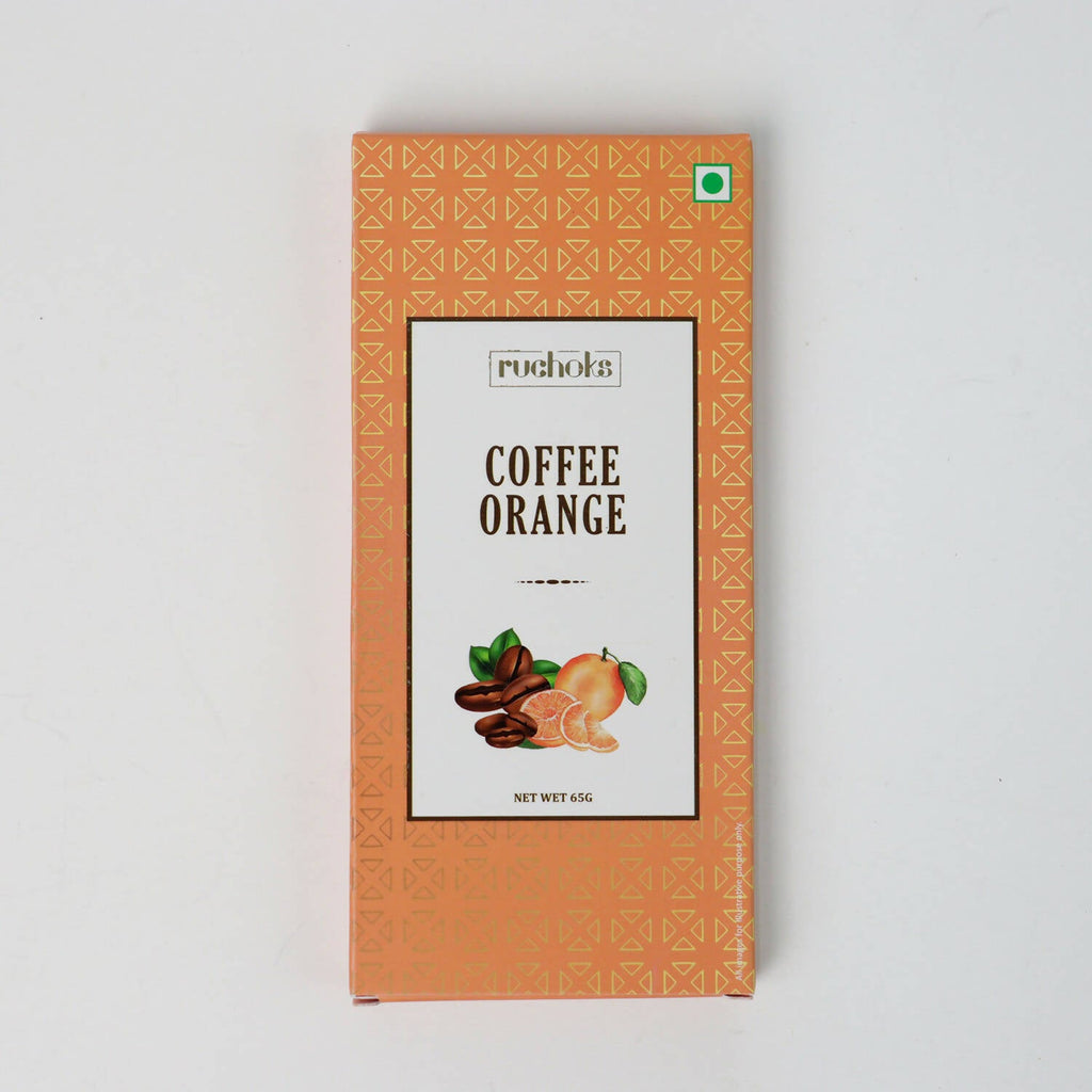 Dibha Ruchoks - Coffee Orange Chocolate Bar | Grocsy