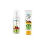 Mamaearth Ubtan Face Wash For Tan Removal & Bye Bye Blemishes Face Cream | Grocsy