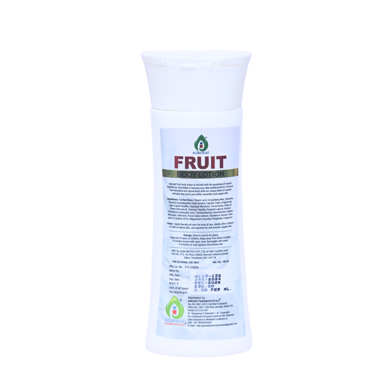 Agrosaf Fruit Body Lotion | Grocsy