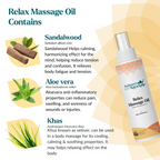 Kulsum's Kaya Kalp Relax Massage Oil For Body & Mind Relaxer | Grocsy