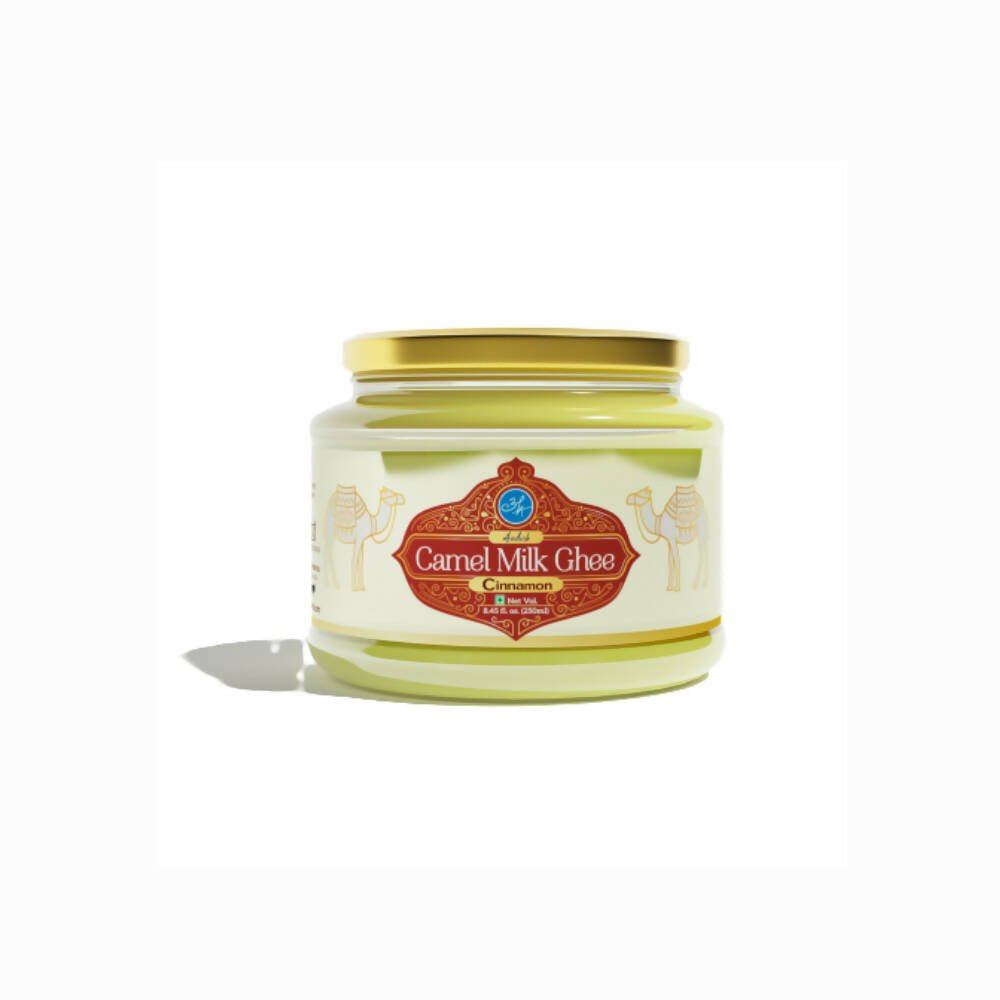 Aadvik A2 Camel Milk Ghee with Cinnamon | Cinnamon Infused Camel Milk Ghee | Supports Healthy Immune System | Grocsy