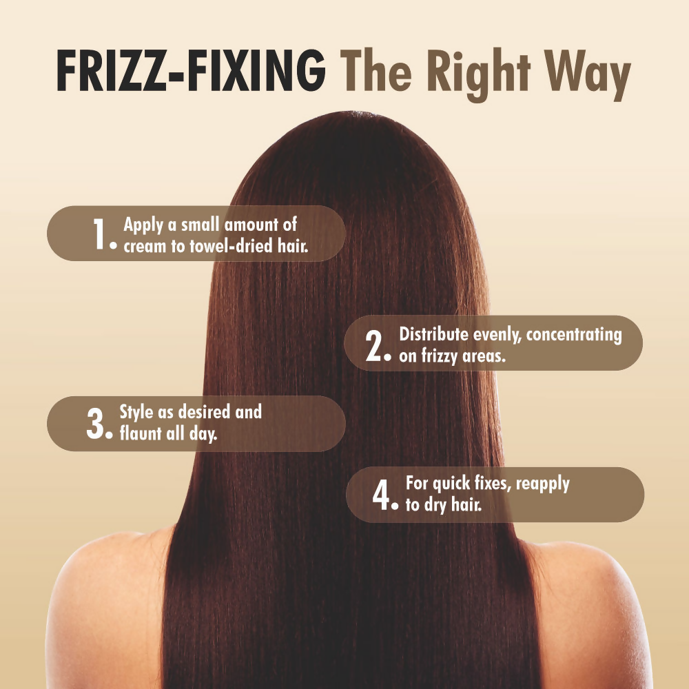 3TENX Hydrating Frizz Fixer Hair Cream For Nourished & Hydrated | Grocsy
