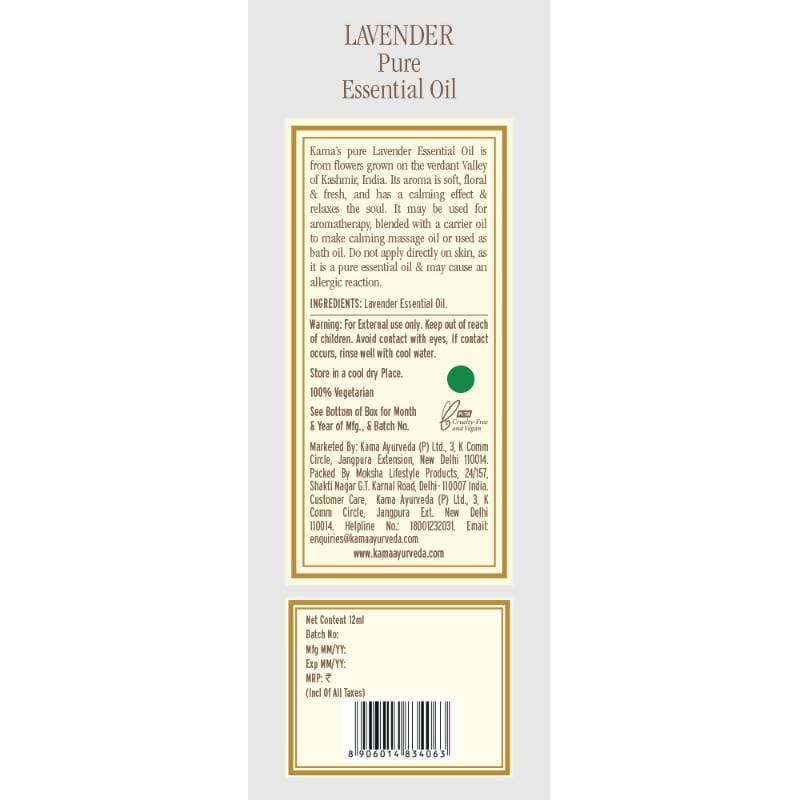 Kama Ayurveda Lavender Essential Oil 12ml | Grocsy