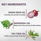 NutriGlow NATURAL'S Onion Hair Shampoo | Grocsy