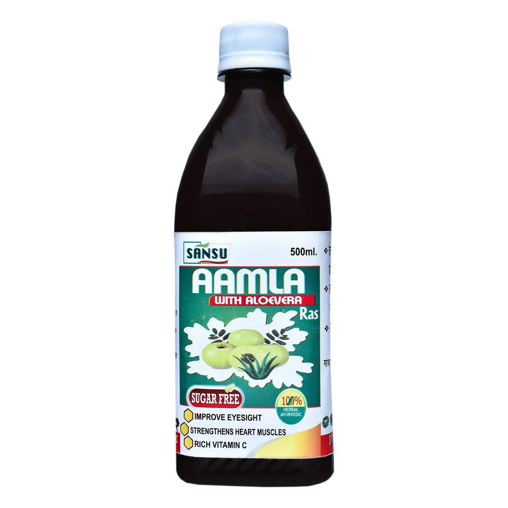 Sansu Aamla with Aloe Vera Ras Sugar Free | Grocsy
