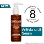Soulflower Salicylic Acid Tea Tree Anti Dandruff Hair Serum | Grocsy