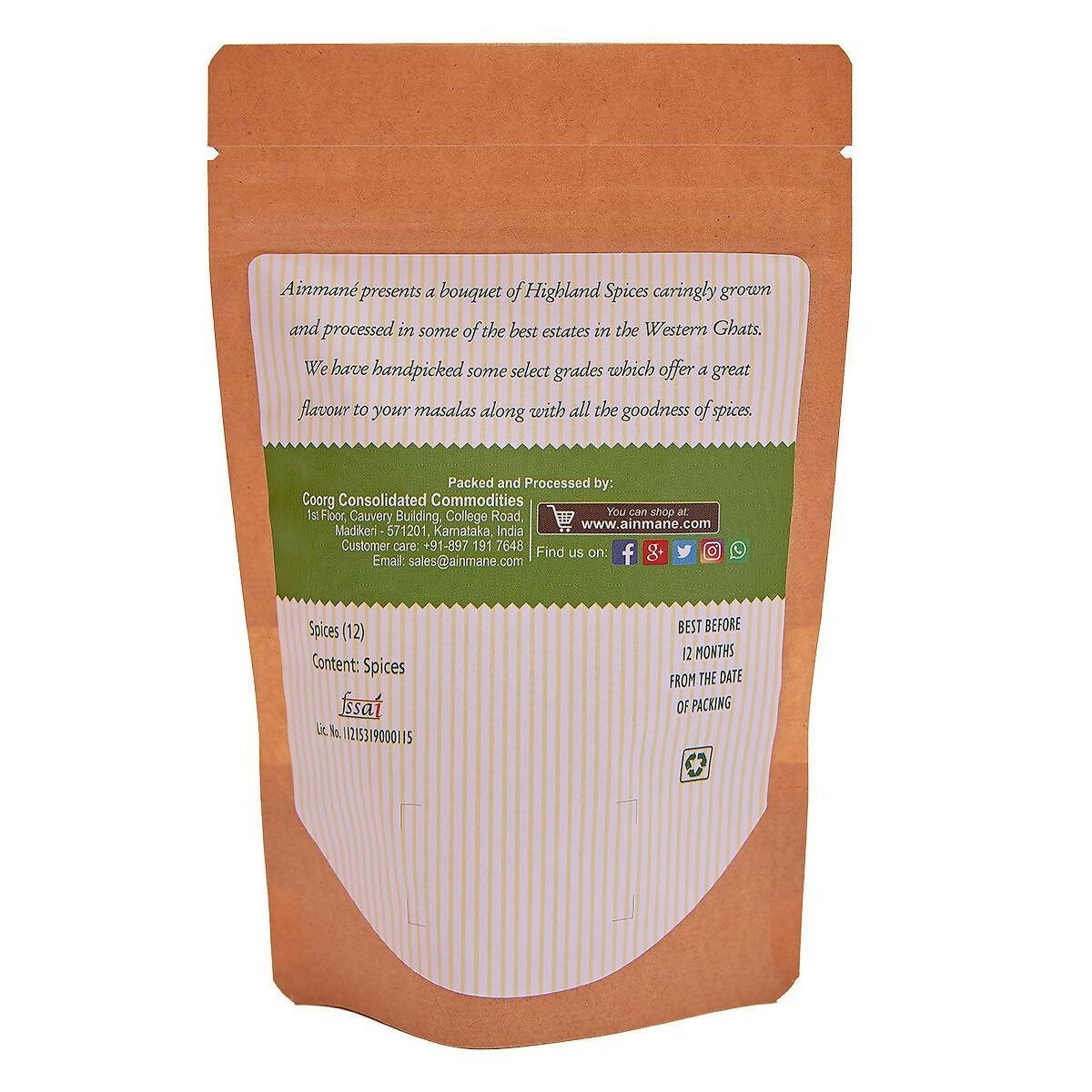 Ainmane Fine Quality Graded Nutmeg | Grocsy