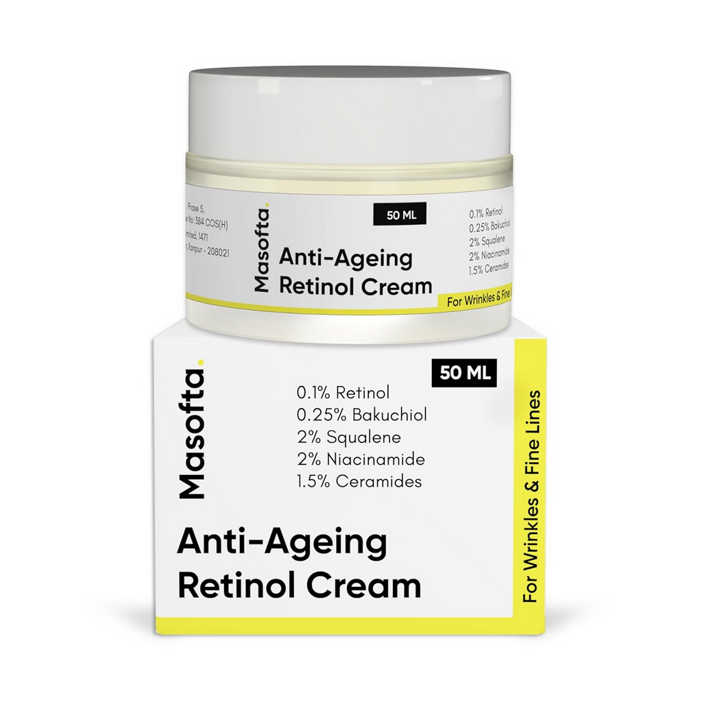 Masofta Anti Ageing Retinol Night Cream | Grocsy