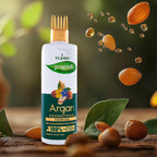 VI-JOHN Prakritik Argan & Evening Primrose Hair oil, Helps to Control Dandruff,100% Bio Actives Hair Oil | Grocsy