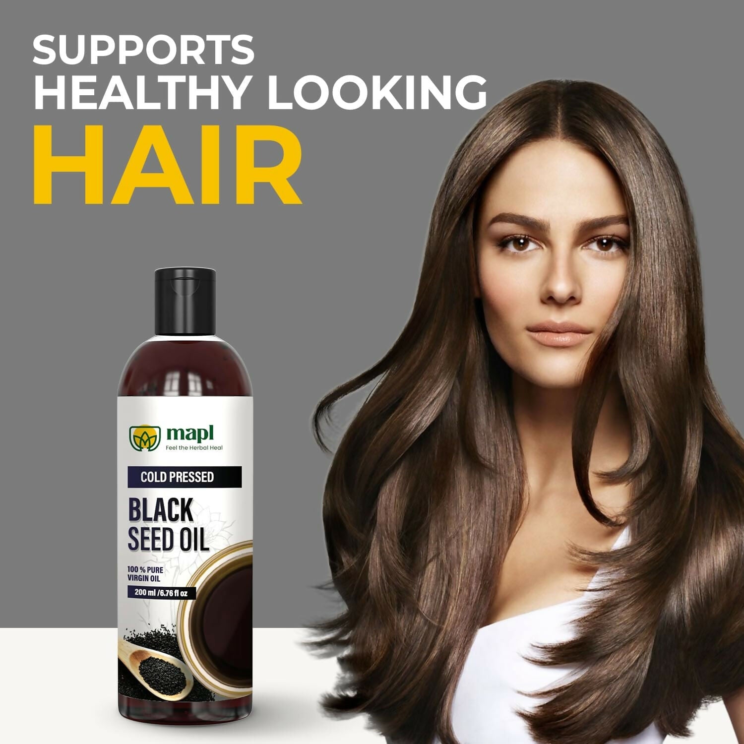 MAPL Organic Black Seed Oil Cold-Pressed | Grocsy