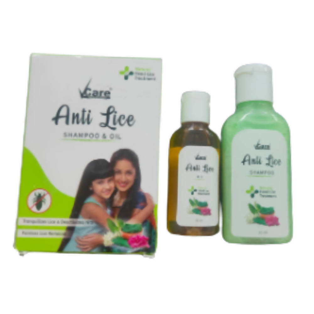 VCare Lice and Nits Shampoo & Oil | Grocsy