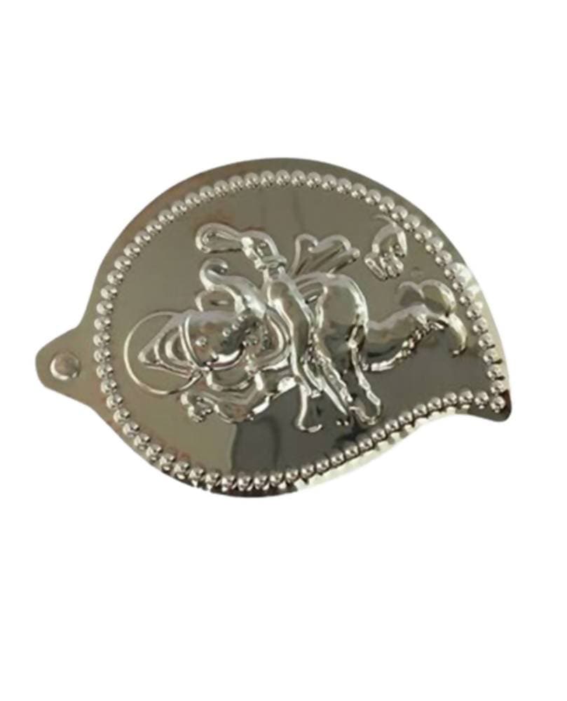 Puja N Pujari Leaf Design Decorative Kumkum Holder | Grocsy