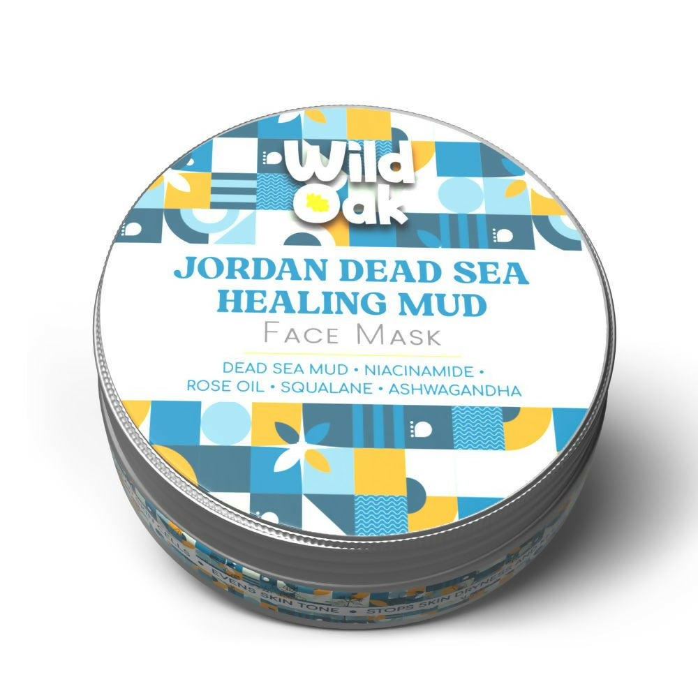 Wild Oak Jordan Dead Sea Healing Mud Face Mask | Grocsy
