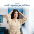 Blue Nectar Batana Hair Oil For Fuller & Thicker Hair | Grocsy
