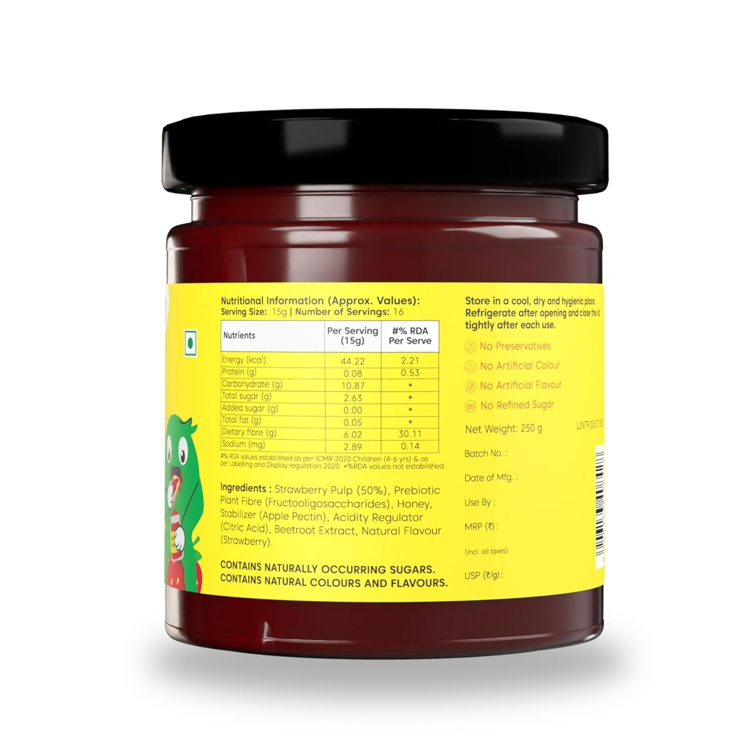 Little Joys Strawberry Honey Jam | Grocsy