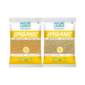 Nature Land Organics Little Millet+Barnyard Millet | Grocsy
