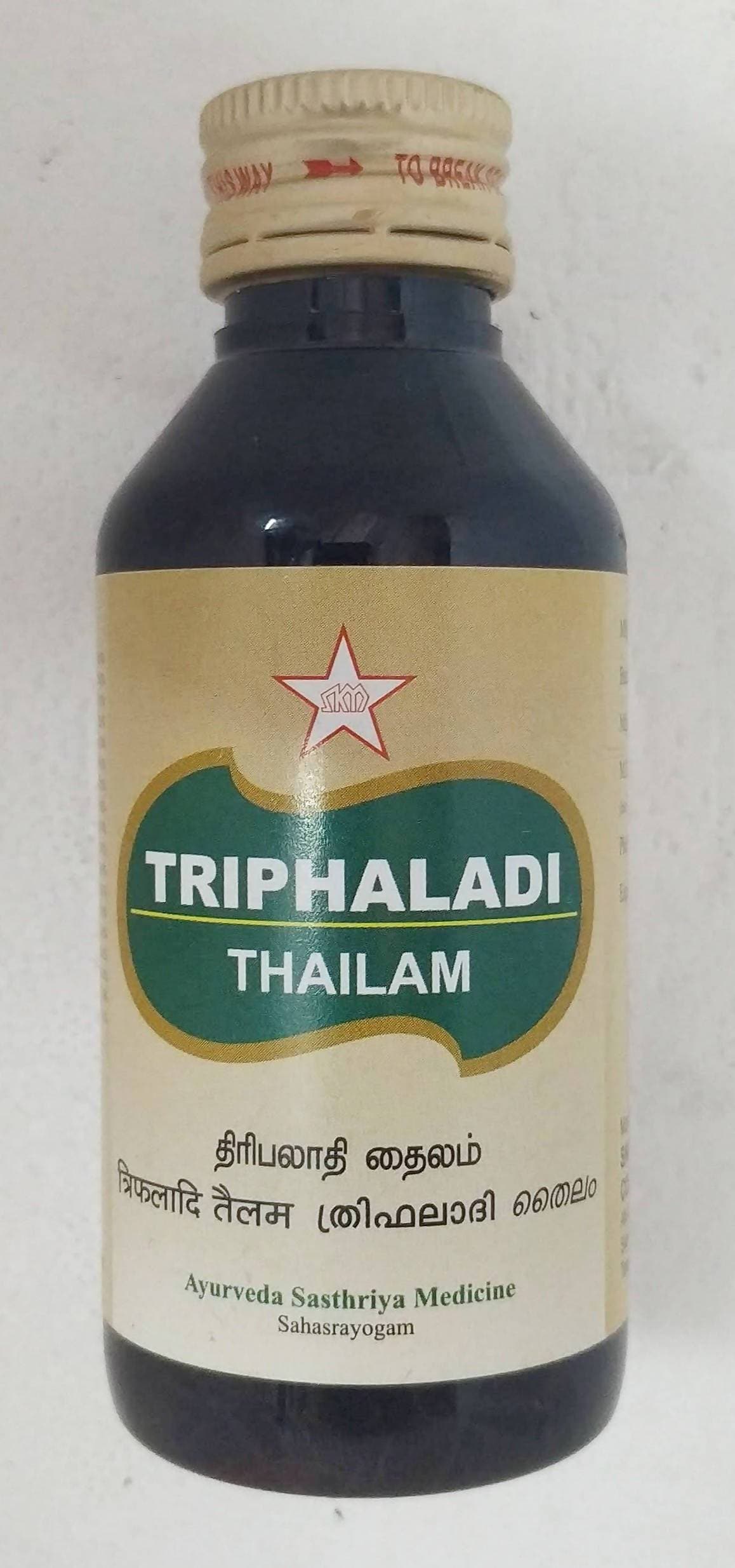 Skm Ayurveda Triphaladi Thailam | Grocsy