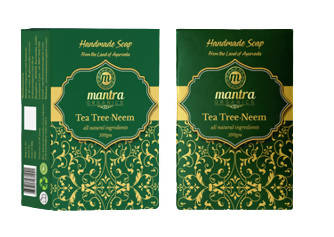Mantra Organics Tea Tree Neem Soap | Grocsy