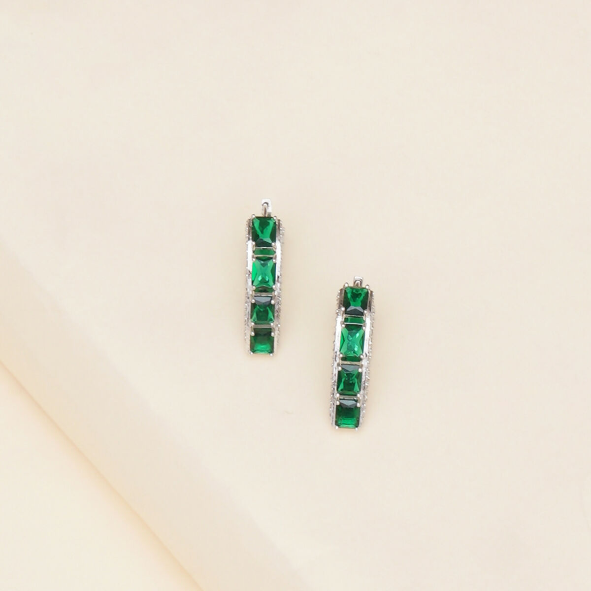 Long Jade Loops- Ruby Raang | Grocsy