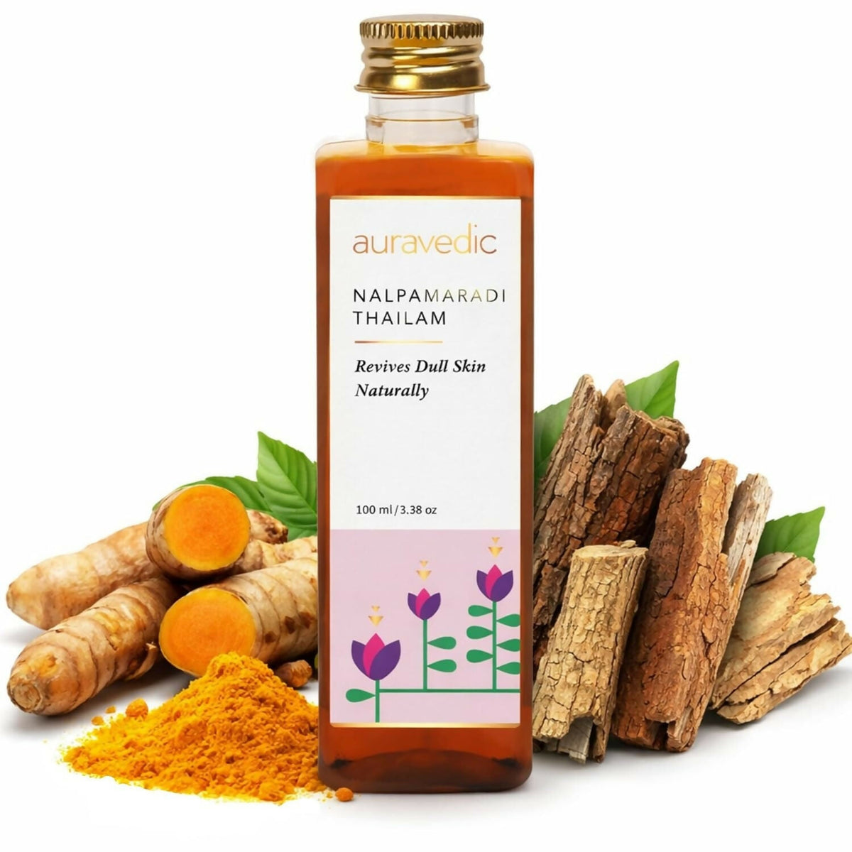 Auravedic Nalpamaradi Thailam for Face Body oil After Bath | Grocsy