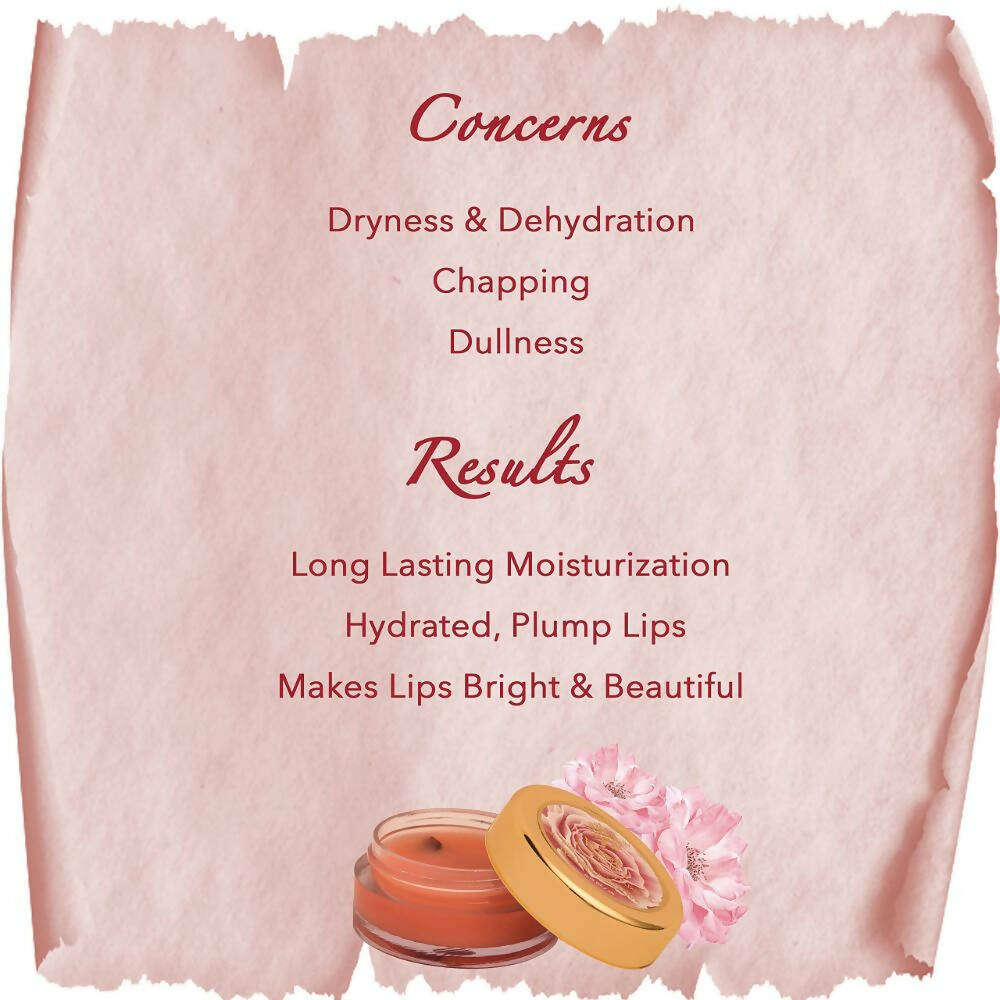 Khadi Essentials Wild Rose Lip Balm with Shea Butter & Essential Oils | Grocsy