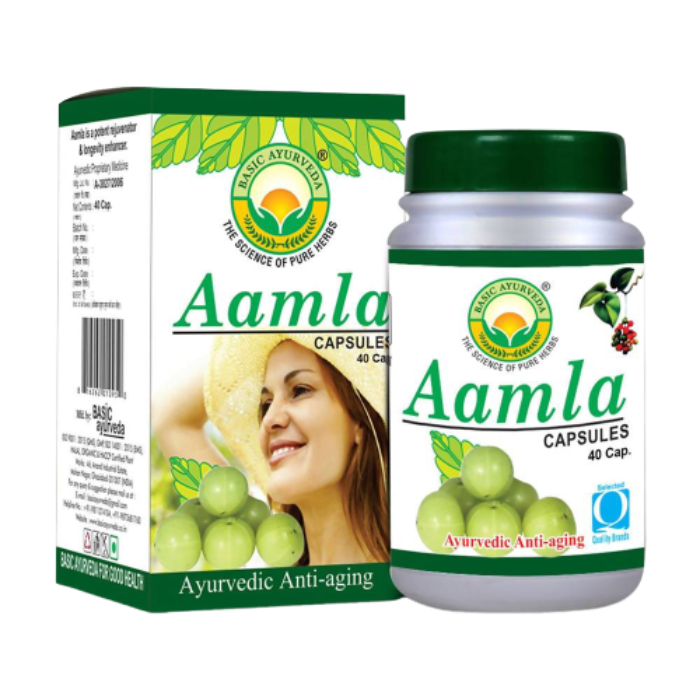 Basic Ayurveda Aamla Capsules | Grocsy