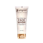 Pilgrim 24k Gold Gel Facewash with Korean White Lotus For Glowing Skin, Reduce Dark Spot And Improves Skin Texture | Grocsy