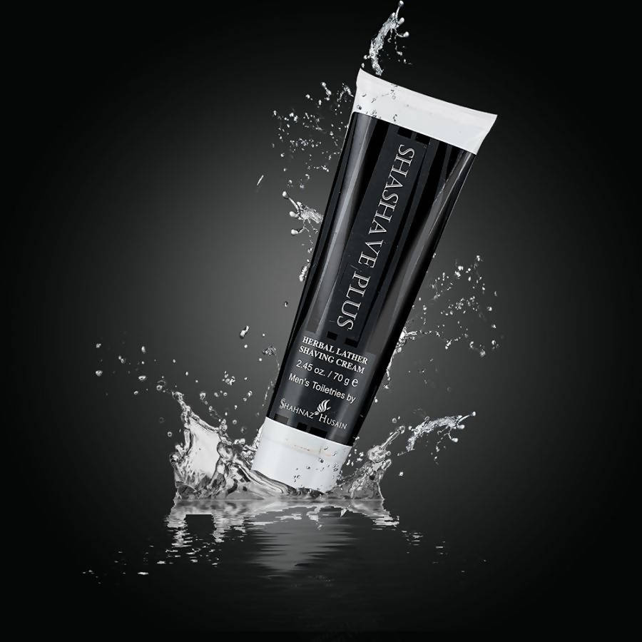 Shahnaz Husain Shashave Plus - Herbal Lather Shaving Cream | Grocsy