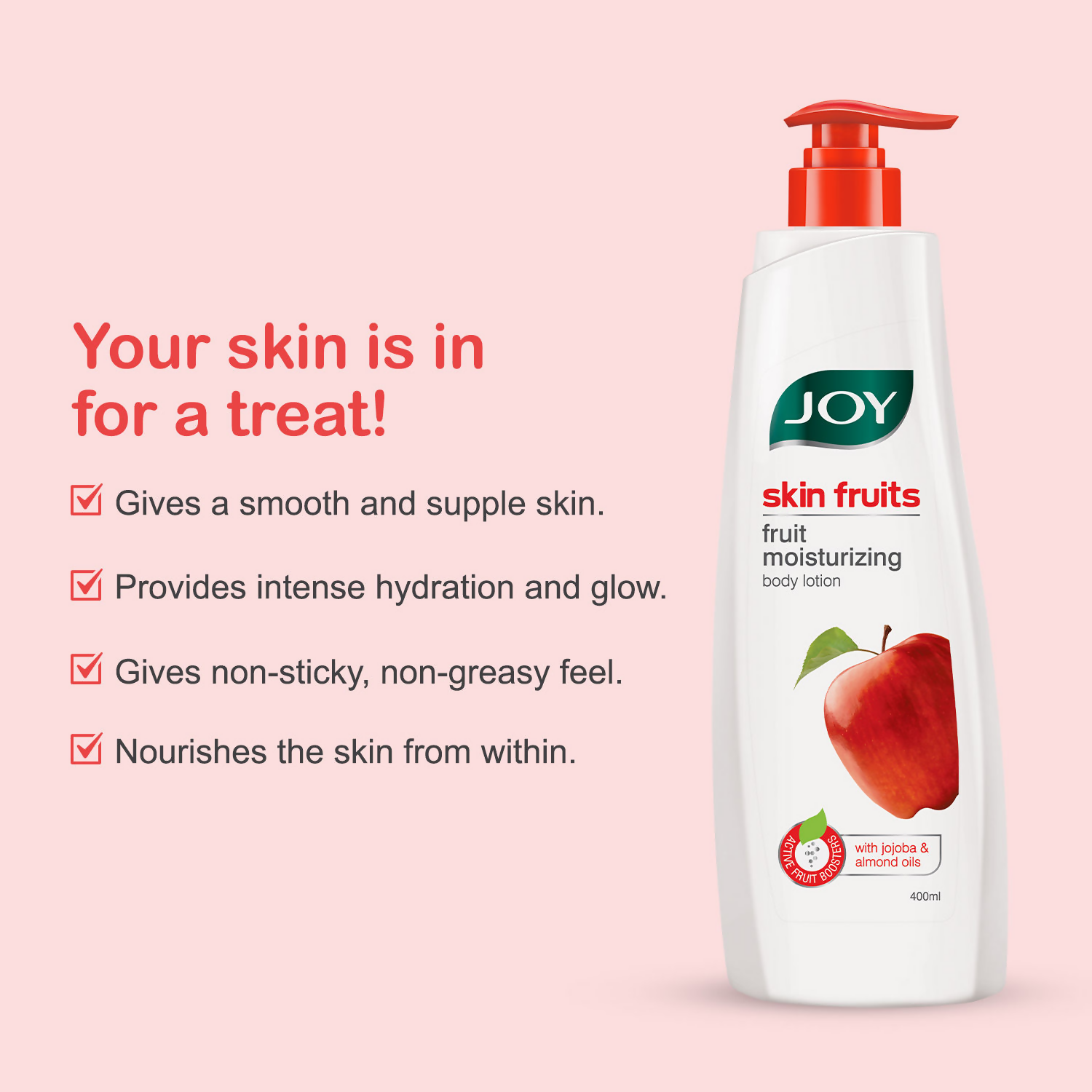 Joy Skin Fruits Lightweight Body Lotion | Grocsy