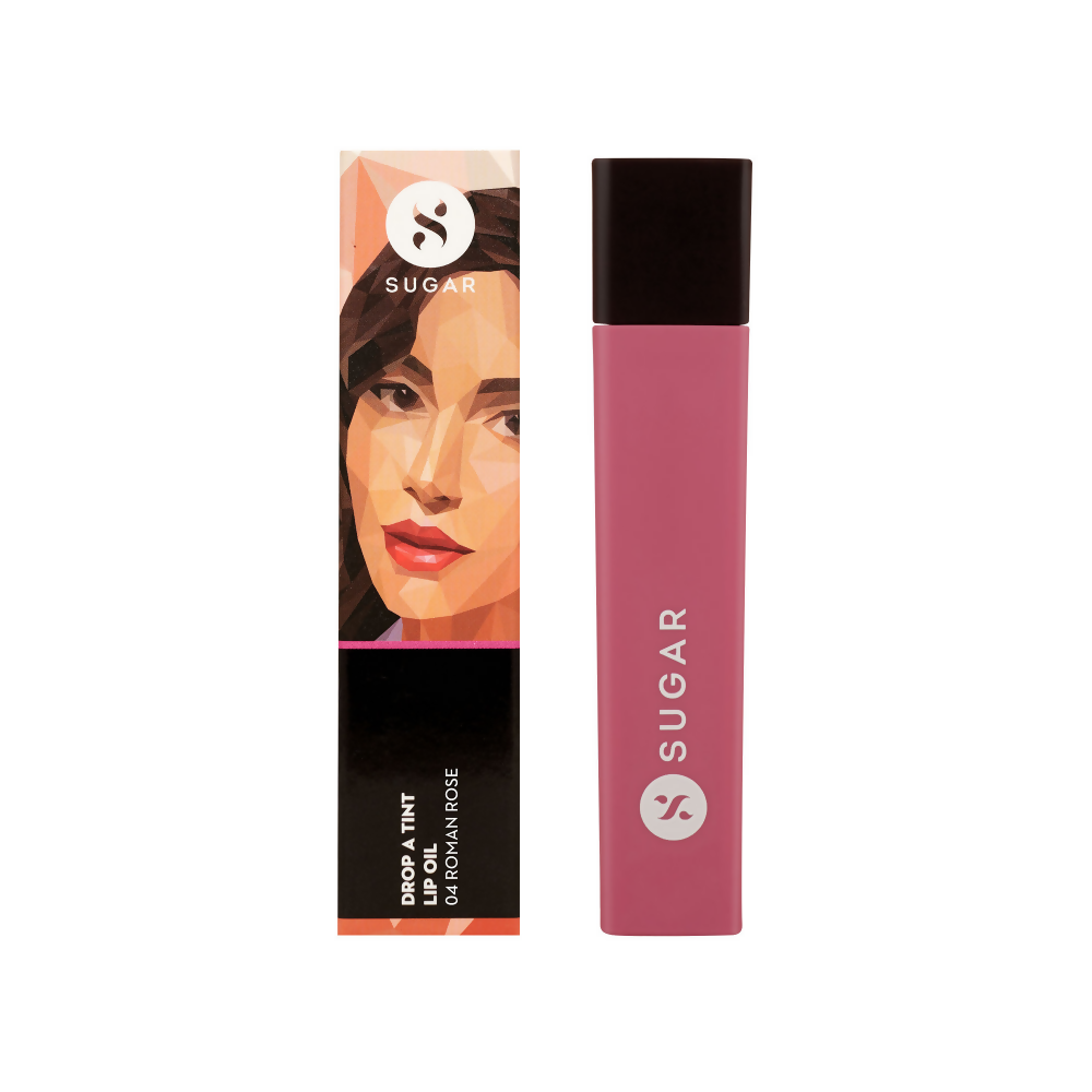 SUGAR Drop A Tint Lip Oil - 04 Roman Rose | Grocsy