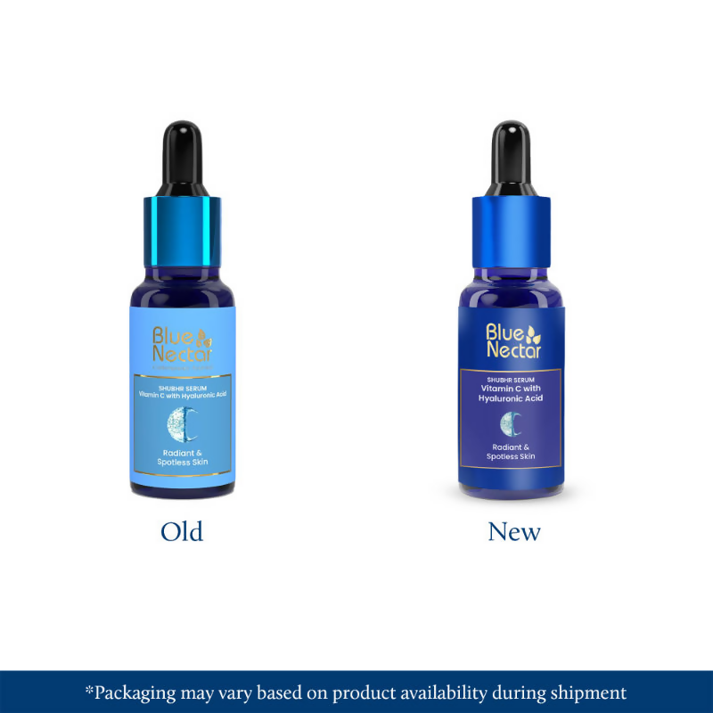 Blue Nectar Vitamin C Face Serum for Dark Spots & Radiance | Grocsy