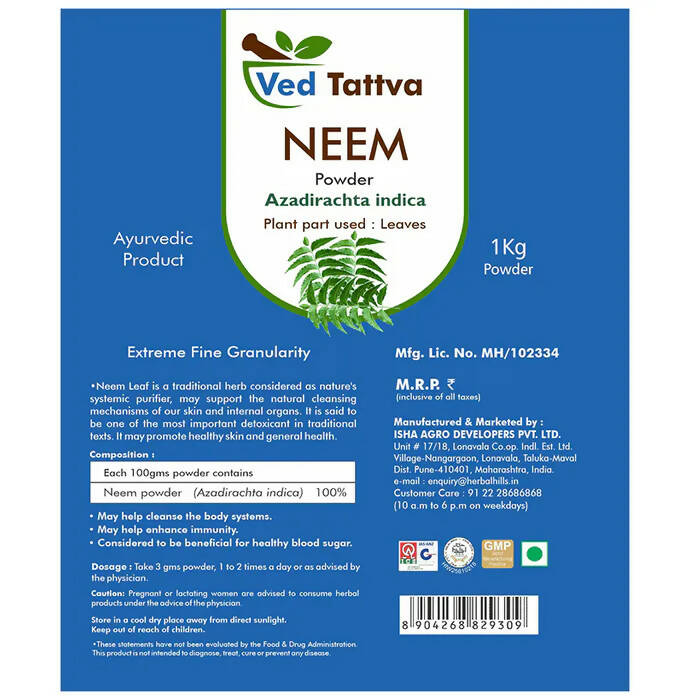Ved Tattva Neem Powder | Grocsy