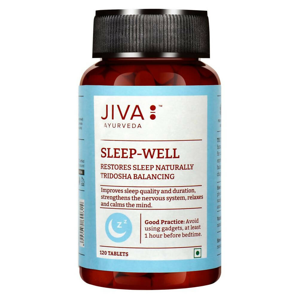 Jiva Ayurveda Sleep Well Tablets | Grocsy