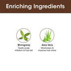TAC - The Ayurveda Co. Bhringabali Hair Cleanser (Shampoo) for Hairfall Contrl, Anti Dandruff | Grocsy