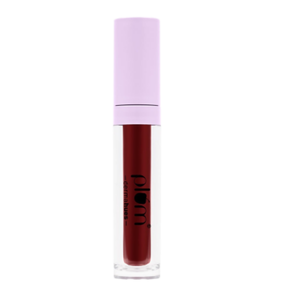 Plum Glassy Glaze Lip Lacquer 3-in-1 Lipstick + Lip Balm + Gloss 10 Pinot Passion | Grocsy