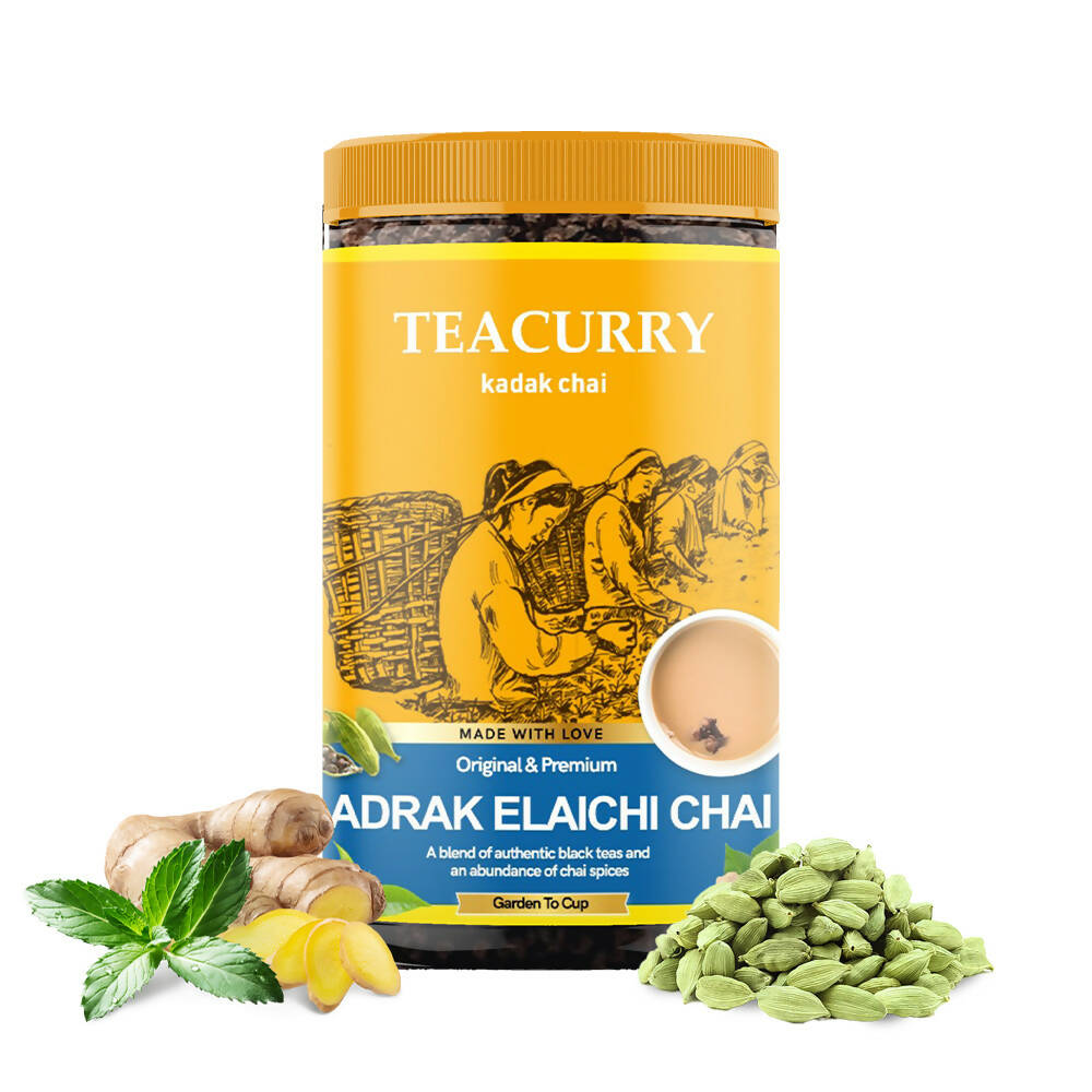 Teacurry Adrak Elaichi Chai Powder | Grocsy