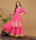 Joban Fashion Pink Georgette Lehenga Set | Grocsy