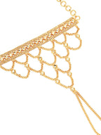 Golden Haathphool (Gold) - Ruby Raang | Grocsy