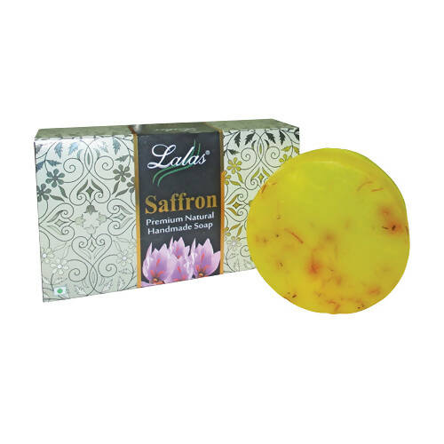 Lalas Saffron Handmade Bath Soap | Grocsy
