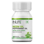 Inlife Neem Oil Peppermint Oil Capsules | Grocsy