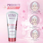 Lotus Herbals Probrite Illuminating Radiance Cleansing Foam | Grocsy