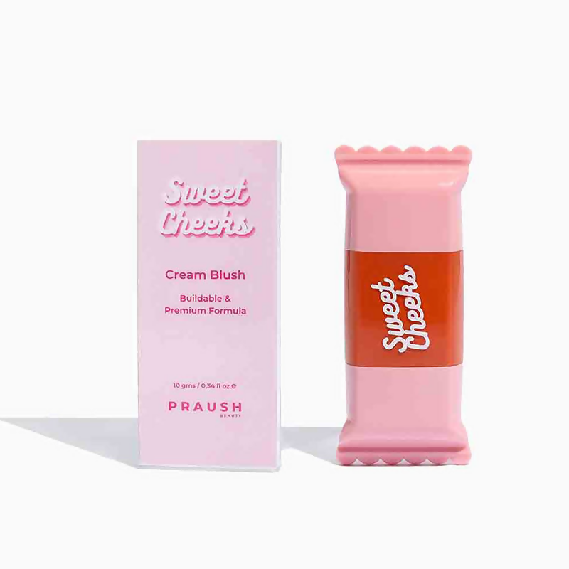 Praush Beauty Sweet Cheeks Liquid Blush - Coral Crunchy | Grocsy
