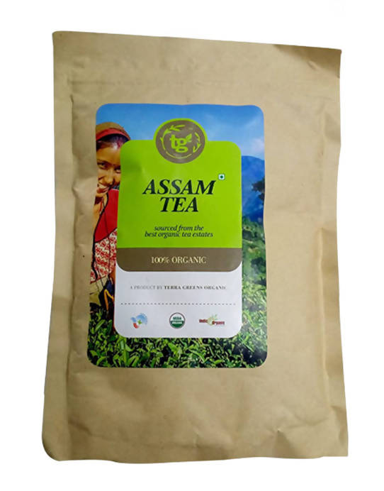 Terra Greens Organic Assam Tea | Grocsy