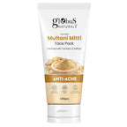 Globus Naturals Anti Acne Multani Mitti Face Pack, For Oily & Acne Prone Skin | Grocsy