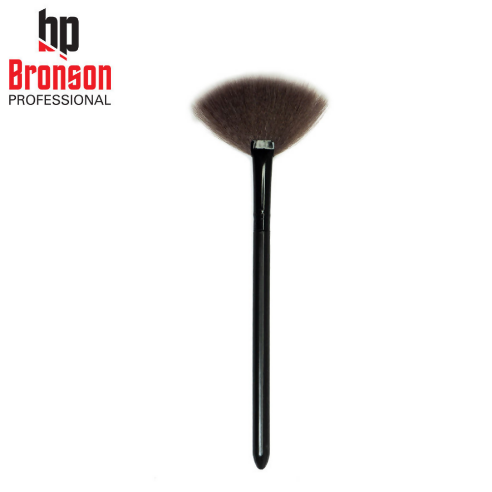 Bronson Professional Fan Makeup Brush for Highlighter & Smooth Powder Application | Grocsy
