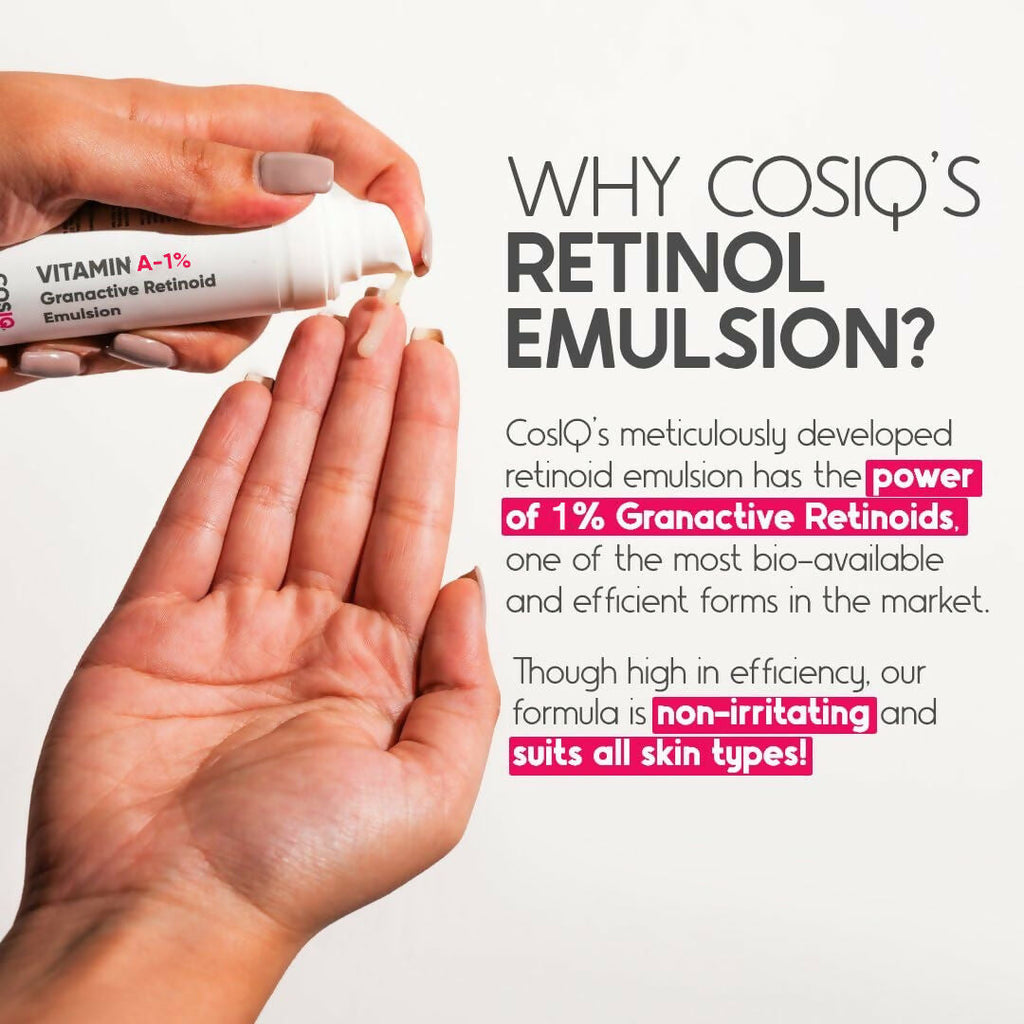 Cos-IQ Vitamin A-1% Granactive Retinoid Emulsion | Grocsy
