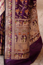 Joban Fashion Pure Katan Pure Handloom Banarasi Silk Saree | Grocsy