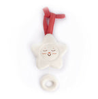 Braintastic Melodious White Star with Soft Rounded Shapes for New Born Babies | Grocsy